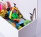 Large Storage Toy Box with Soft Closure Lid, Wooden Organizing Furniture Storage Chest